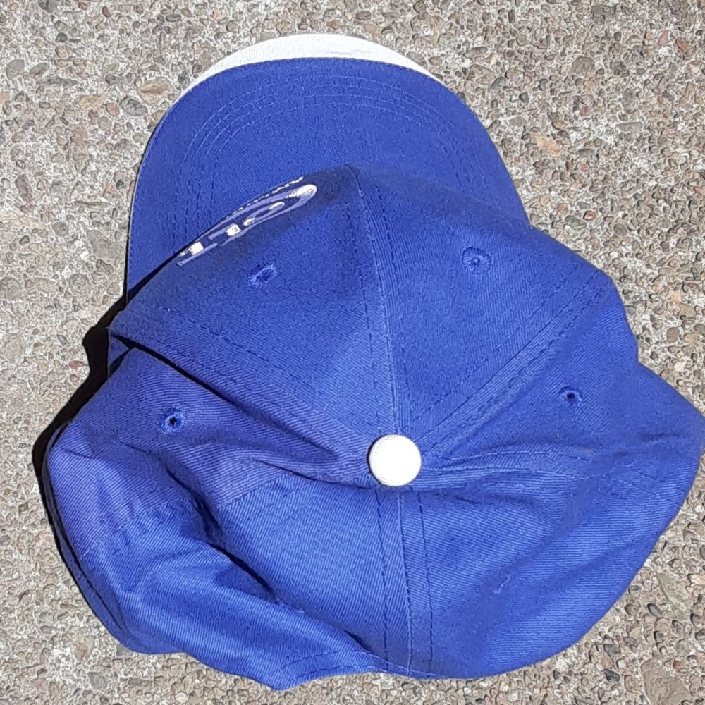Colt Ammunition Ammo NWOT Baseball Cap Hat Cover Lid; Royal Blue & White - Picture 5 of 6
